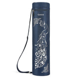 Gonex Yoga Mat Bag, Full-Zip Exercise Gym Carry Bag Durable Waterproof Oxford Cloth with 2 Pockets, Adjustable Shoulder Strap