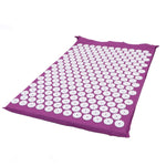 Massager Cushion Acupuncture Sets Relieve Stress Back Pain Acupressure Mat Pillow Mat Rose Spike Massage Relaxation Yoga Mat