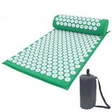 Massager Cushion Acupuncture Sets Relieve Stress Back Pain Acupressure Mat Pillow Mat Rose Spike Massage Relaxation Yoga Mat