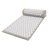 Massager Cushion Acupuncture Sets Relieve Stress Back Pain Acupressure Mat Pillow Mat Rose Spike Massage Relaxation Yoga Mat