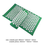 Massager Cushions Lotus Acupressure Mats Pillow Yoga Mats Relieve Back Pain Spike Mat Head Neck Foot Anti-stress Needle Massager