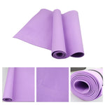 Eco Friendly Thickness Non-Slip Yoga Mat Sport Gym Soft Pilates Mats Foldable for Body Building Fitness Exercises Equipment