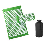 Non-Slip Acupressure Cushion Massage Mat Body Pain Spike Fitness Pilates Exercise Pillow Yoga Mat Gift Bag Applicator kuznetsov