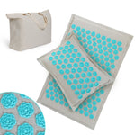 Skipe Mat Acupressure Mat, Massage Mat and Pillow Set Yoga Mat Relieve Back, Neck and Sciatic Pain, Relax Muscles, Relieve