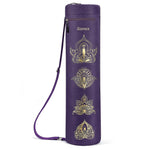 Gonex Yoga Mat Bag, Full-Zip Exercise Gym Carry Bag Durable Waterproof Oxford Cloth with 2 Pockets, Adjustable Shoulder Strap