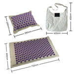 Mat Lotus Spike Acupressure Massager Relaxation Relief Stress Cushion Yoga Mat Relieve Body Stress Pain Spike Winter Yoga Mat