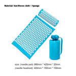 Lotus Massage Pad Massager Pillow Acupressure Relieve Body Back Pain Spike Mat Cushions Massage Yoga Mats
