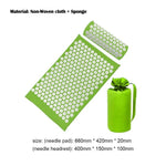 Lotus Massage Pad Massager Pillow Acupressure Relieve Body Back Pain Spike Mat Cushions Massage Yoga Mats