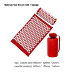 Lotus Massage Pad Massager Pillow Acupressure Relieve Body Back Pain Spike Mat Cushions Massage Yoga Mats