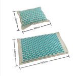 Mat Lotus Spike Acupressure Massager Relaxation Relief Stress Cushion Yoga Mat Relieve Body Stress Pain Spike Winter Yoga Mat