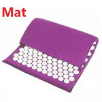Non-Slip Acupressure Cushion Massage Mat Body Pain Spike Fitness Pilates Exercise Pillow Yoga Mat Gift Bag Applicator kuznetsov