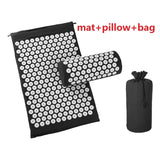 Non-Slip Acupressure Cushion Massage Mat Body Pain Spike Fitness Pilates Exercise Pillow Yoga Mat Gift Bag Applicator kuznetsov