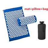 Non-Slip Acupressure Cushion Massage Mat Body Pain Spike Fitness Pilates Exercise Pillow Yoga Mat Gift Bag Applicator kuznetsov
