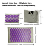 Lotus Massage Pad Massager Pillow Acupressure Relieve Body Back Pain Spike Mat Cushions Massage Yoga Mats