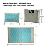 Lotus Massage Pad Massager Pillow Acupressure Relieve Body Back Pain Spike Mat Cushions Massage Yoga Mats