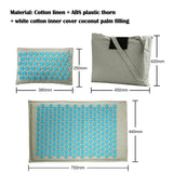 Lotus Massage Pad Massager Pillow Acupressure Relieve Body Back Pain Spike Mat Cushions Massage Yoga Mats