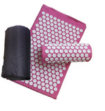 Non-Slip Acupressure Cushion Massage Mat Body Pain Spike Fitness Pilates Exercise Pillow Yoga Mat Gift Bag Applicator kuznetsov